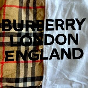 Burberry 12 month onesie